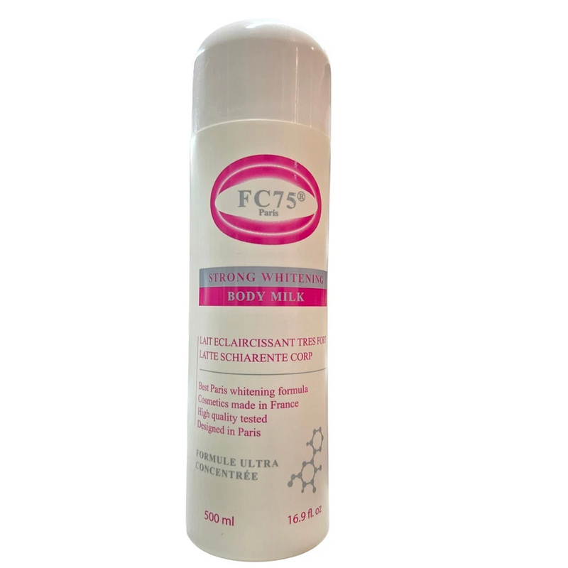 FC75 Paris Whitening Body Milk Lotion - 500ml