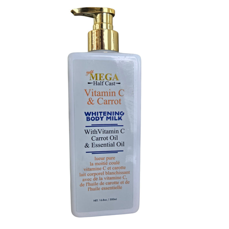 Mega Half Cast Whitening Body Milk 500ml