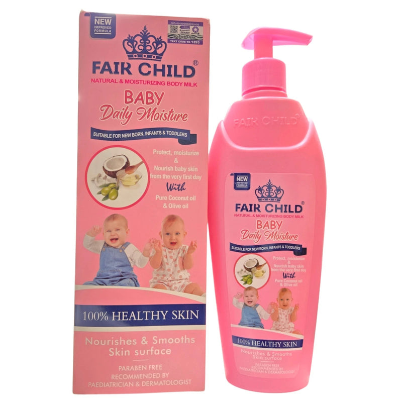FAIR CHILD Natural & Moisturizing Body Milk Daily Lotion
