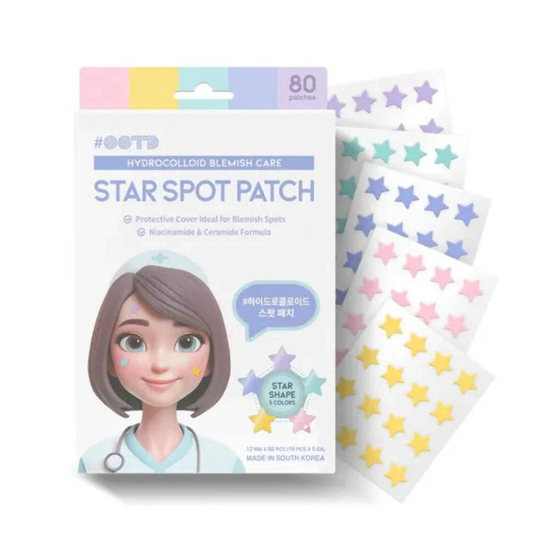 OOTD Star Spot Patch- 80 Patches - 12 mm