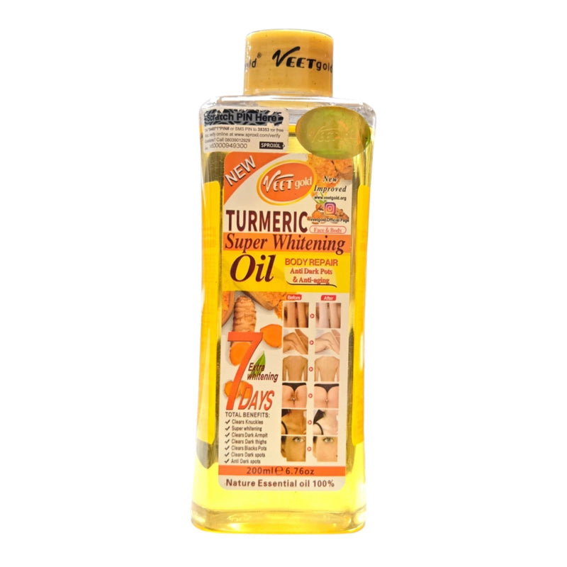 Veet Gold Face & Body Corrector Oil