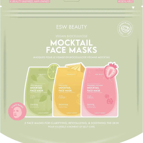 ESW Beauty Mocktail Biocellulose Sheet Face Mask Set