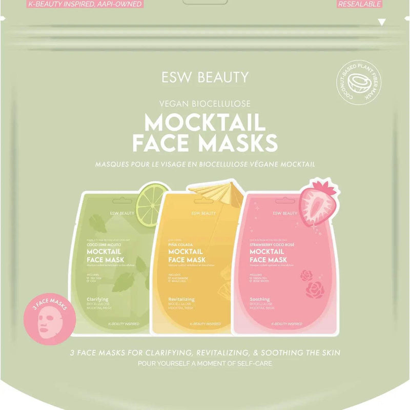ESW Beauty Mocktail Biocellulose Sheet Face Mask Set