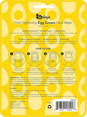 Saplaya K-Beauty Natural Formula Hydrating Sheet Face Mask