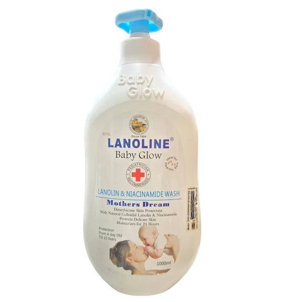 Lanoline Baby Glow Baby Wash & Lotion 1000ml