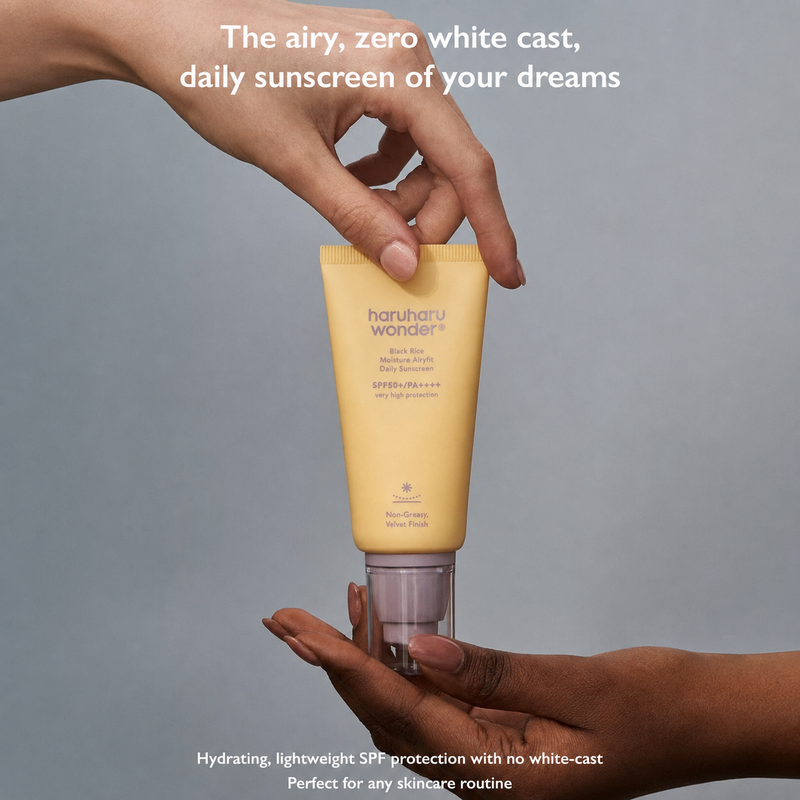 haruharu wonder Black Rice Airyfit Sunscreen SPF50+